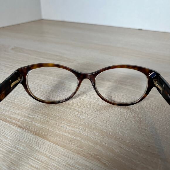 Versace Mod 3195 879 Eyeglasses Tortoise Shell READ Frames 54-17-140 Italy - Picture 5 of 12